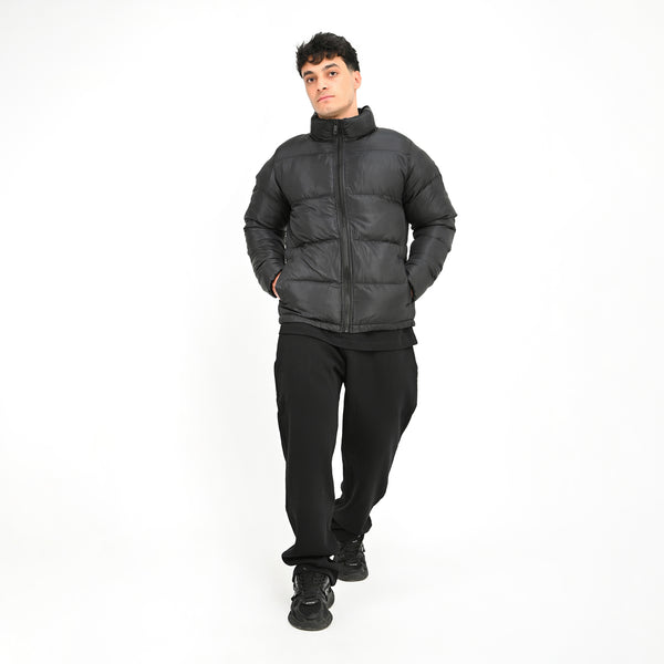 Puffer Jacket with High Neck